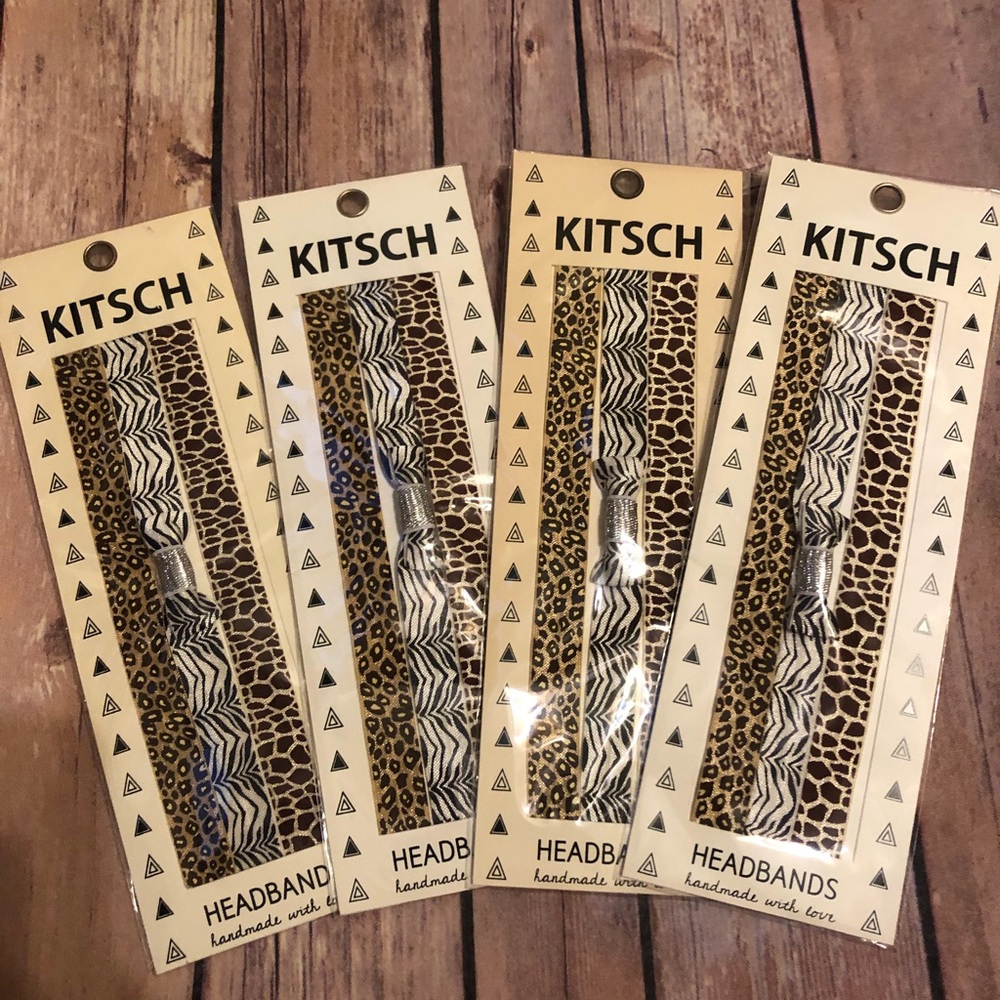 Kitsch Animal Print Headbands
